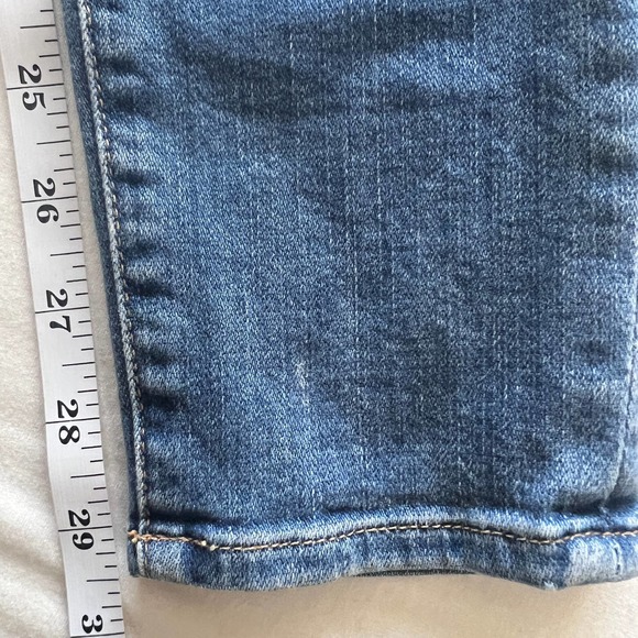 Frame Denim Le Skinny de Jeanne Jeans Distressed Size 24 - Picture 10 of 10
